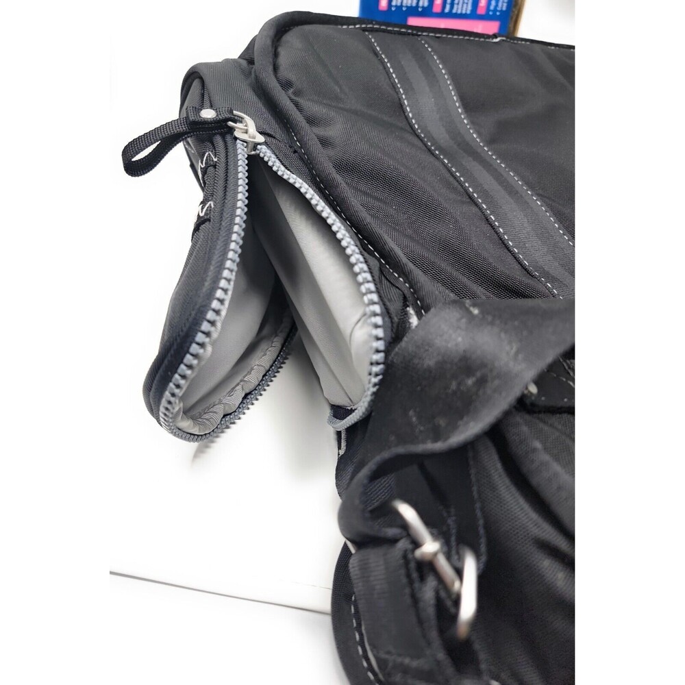 OGIO Monaco Laptop Notebook Messenger Shoulder Bag Black Padded Zip Pockets New - Picture 6 of 9